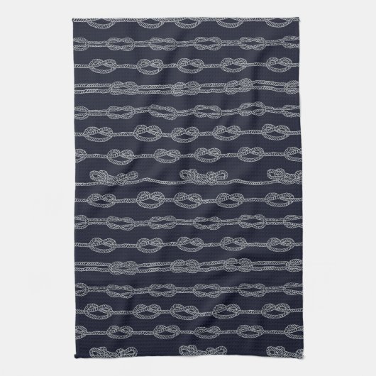 Marine Knots Pattern Theedoek (Verticaal)