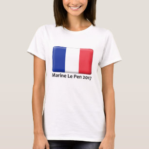 Marine Le Pen 2017 apparel T-shirt