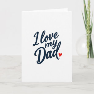 Marine Liefde Papa Script Kaart