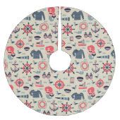 Marine Life Patroon Kerstboom Rok (Voorkant)