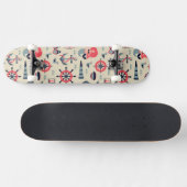 Marine Life Patroon Skateboard (Horizontaal)