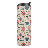 Marine Life Patroon Thermosbeker (Gedraaid links)