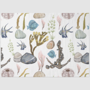Marine Life Serie Ontwerp 30 Tissuepapier