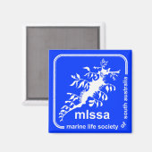 Marine Life Society of South Australia Logo Magnet (Recto/Verso)