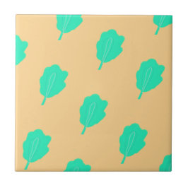 Marine loof ontwerp tegeltje