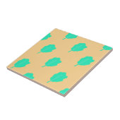 Marine loof ontwerp tegeltje (Zijkant)