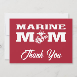 Marine mama bedankkaart