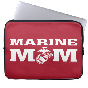 Marine mama laptop sleeve
