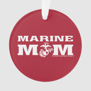Marine mama ornament