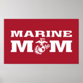 Marine mama poster (Voorkant)