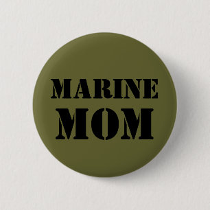 Marine mama ronde button 5,7 cm