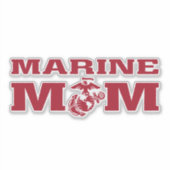 Marine mama sticker (Voorkant)