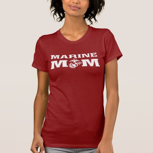 Marine mama t-shirt (Voorkant)