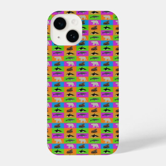 Marine Mammal iPhone Hoesje (Achterkant)