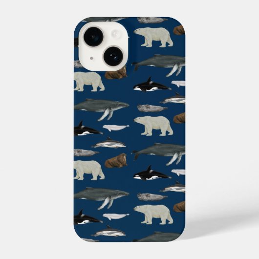 Marine Mammal Phone Case iPhone Hoesje (Achterkant)