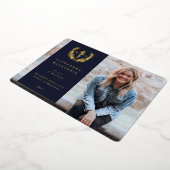 Marine MD Asclepius Graduation Photo Faire-part (Rotation)