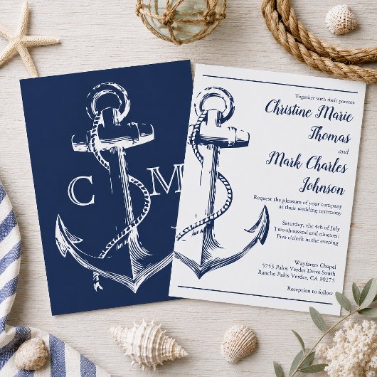 Marine nautische schets anker script lettertype br kaart