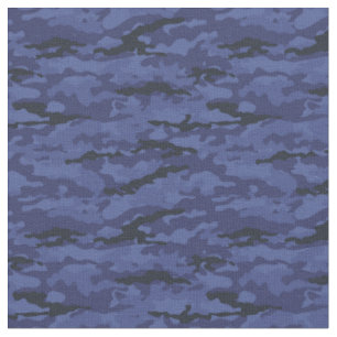 Marine Night Camo Pattern for DIY Mmaskers Stof