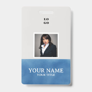 Marine | Personeelsfoto ID Bedrijfsbeveiliging Badge