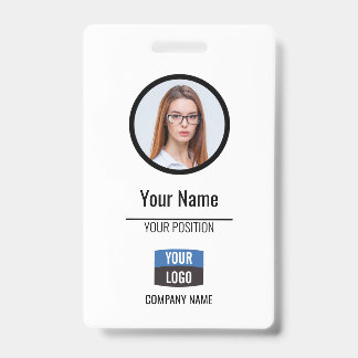 Marine - Personeelsfoto ID Bedrijfsbeveiligingsbad Badge