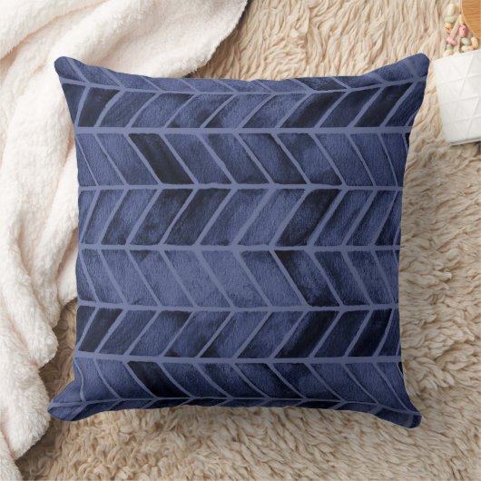 Marine Pijl Waterverf Kussen (Deken)