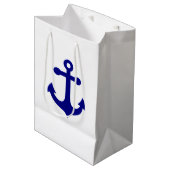 Marine scheepsanker scheepvaart medium cadeauzakje (Voorkant Gekanteld)