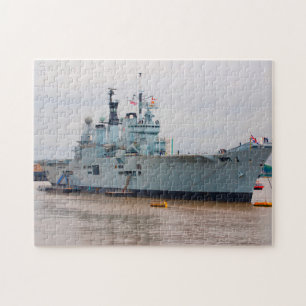 Marine schepen toeristische attracties op de Theem Legpuzzel