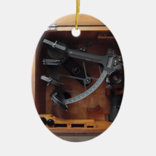  marine Sextant Keramisch Ornament