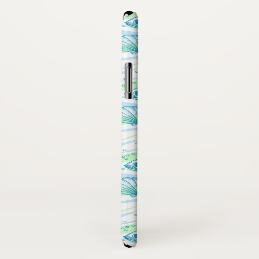 Marine Sketch Pattern Case-Mate iPhone Case (Achterkant / rechts)