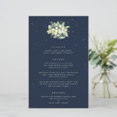 Marine Snowberry+Eucalyptus 3 Menu Mariage du cour (Debout devant)