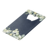 Marine Snowberry+Eucalyptus Mariage d'hiver Mini (Dos Angle)