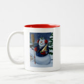 Marine Snowman Fête Mug (Gauche)