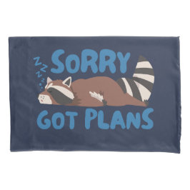 Marine Sorry Got Plans Grappige Wasbeer Kussensloop