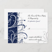 marine style mariage rsvp (Devant / Derrière)