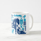 Marine suédoise et mug Blue Dala (Devant droit)