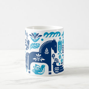 Marine suédoise et mug Blue Dala