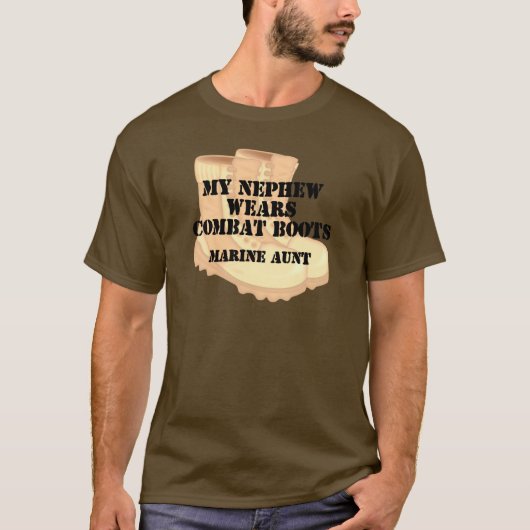 Marine tante Nephew weert DCB T-shirt (Voorkant)