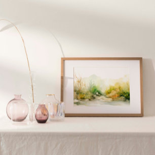 Marine Tapestry: kleurrijk zeewier & Kelp Garden Poster