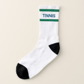 Marine Tennis Green Stripe Rétro Unisex (Gauche - extérieur)