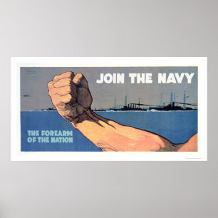 marine - The Forearm of the Nation (US02142) Poster