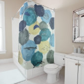 Marine Thème Poisson Mer Vie Douche Rideau (En situation)