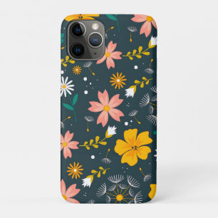 Marine Tuin Bloemige Fantasie Lente Patroon iPhone 11 Pro Hoesje