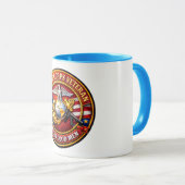 Marine Veteran Coffee Mug (Devant droit)