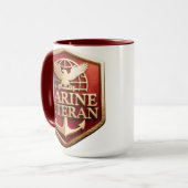 Marine Veteran Mug (Devant gauche)