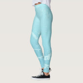 Marine Vibes Abstract Leggings (Links)