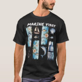 Marine Vibes Ocean Fun T-shirt (Voorkant)