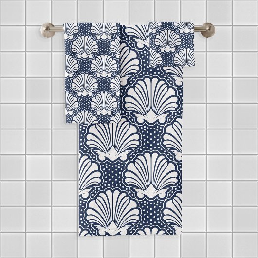 Marine & White Seashell