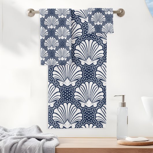 Marine & White Seashell