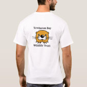 Marine Wildlife Organization avec Otter T-Shirt (Dos)