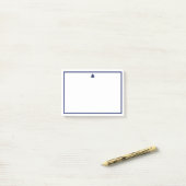 Marine zeilboot post-it® notes (Op bureau)